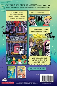 Паперова книга «The Adventures of Invisible Boy: Monster Mash», автор Дуґі Хорнер - фото №1 - мініатюра