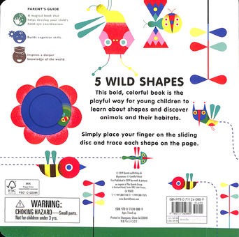 Бумажная книга «5 Wild Shapes», автор Камилла Фальсини - фото №2 - миниатюра