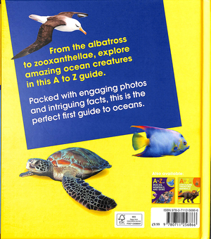 Бумажная книга «A to Z of Ocean Life» - фото №2 - миниатюра
