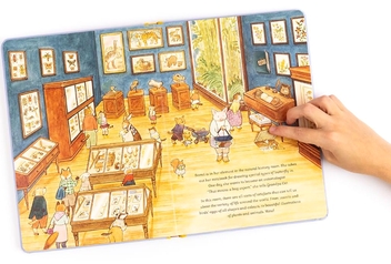 Паперова книга «Cat Family at The Museum», автор Люсі Браунрідж - фото №4 - мініатюра