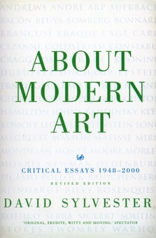Паперова книга «About Modern Art», автор Девід Сільвестр - фото №1 - мініатюра