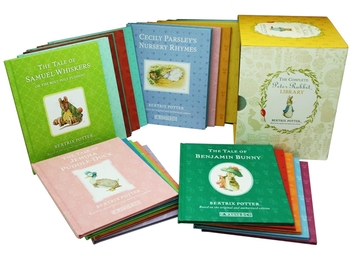 Бумажная книга «The Complete Peter Rabbit Library. Box Set With 23 Books», автор Беатрис Поттер - фото №3 - миниатюра