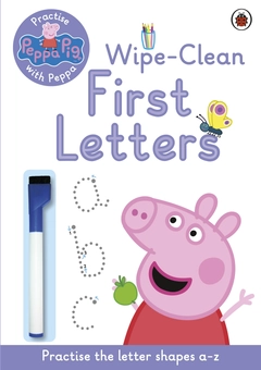 Бумажная книга «Practise with Peppa. Wipe-Clean First Letters» - фото №1 - миниатюра