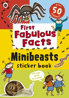 Паперова книга «First Fabulous Facts: Minibeasts Sticker Book» - фото №1 - мініатюра