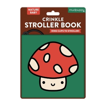 Бумажная книга «Nature Baby Crinkle Fabric Stroller Book» - фото №1 - миниатюра