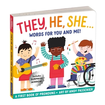 Бумажная книга «They, He, She. Words for You and Me Board Book» - фото №1 - миниатюра