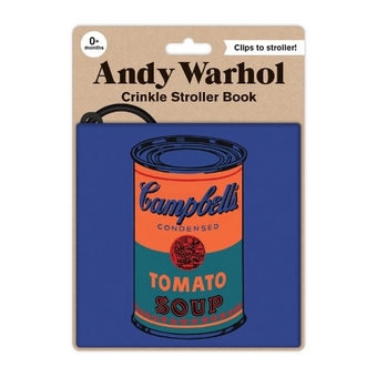 Бумажная книга «Andy Warhol Crinkle Fabric Stroller Book» - фото №1 - миниатюра