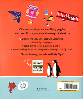 Бумажная книга «Wings. Birds, Bees, Biplanes and Other Things with Wings», автор Трейси Тернер - фото №2 - миниатюра