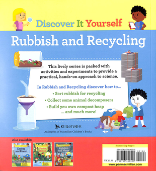 Бумажная книга «Discover It Yourself. Rubbish and Recycling», авторов Салли Морган, Рози Харлоу - фото №2 - миниатюра