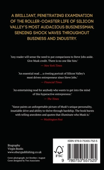 Паперова книга «Elon Musk. How the Billionaire CEO of SpaceX and Tesla is Shaping our Future», автор Ешлі Венс - фото №2 - мініатюра