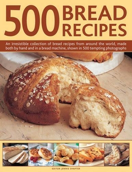 Бумажная книга «500 Bread recipes», автор Дженни Шептер - фото №1 - миниатюра