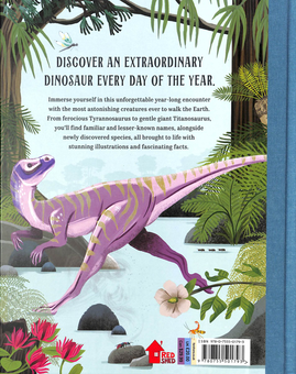 Бумажная книга «A Dinosaur A Day», автор Миранда Смит - фото №2 - миниатюра