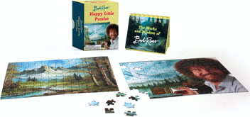 Паперова книга «Bob Ross. Happy Little Puzzles», автор Боб Росс - фото №2 - мініатюра