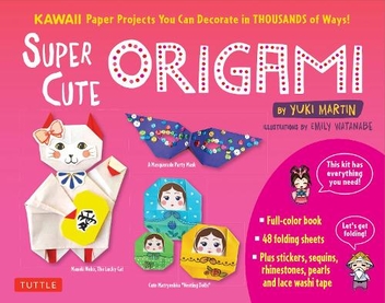 Паперова книга «Super Cute Origami Kit», автор Юкі Мартін - фото №1 - мініатюра