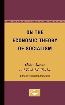 洋書 The Economic Theory of Socialism Книга «On the Economic Theory of Socialism» – Оскар Ланге, купити