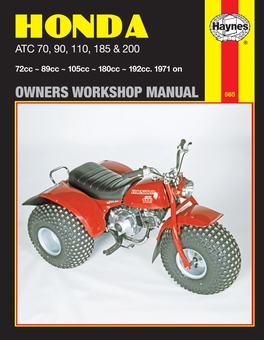 Бумажная книга «Honda ATC70, 90, 110, 185 & 200 (71 - 85) Haynes Repair Manual», автор Haynes Publishing - фото №1 - миниатюра