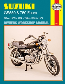 Бумажная книга «Suzuki GS550 (77 - 82) & GS750 Fours (76 - 79) Haynes Repair Manual», автор Haynes Publishing - фото №1 - миниатюра