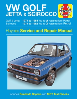 Бумажная книга «VW Golf, Jetta & Scirocco Mk 1 Petrol 1.5, 1.6 & 1.8 (74 - 84) Haynes Repair Manual», автор Haynes Publishing - фото №1 - миниатюра