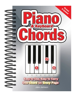 Бумажная книга «Piano & Keyboard Chords: Easy-to-Use, Easy-to-Carry, One Chord on Every Page», автор Джейк Джексон - фото №3 - миниатюра
