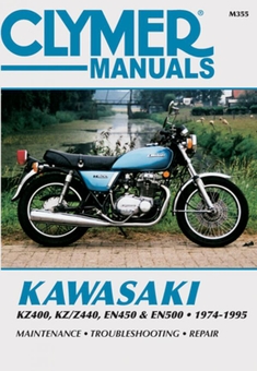 Бумажная книга «Kawasaki KZ400/Z440 EN450/500 74-95», автор Haynes Publishing - фото №1 - миниатюра