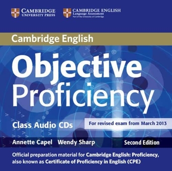 Паперова книга «Objective Proficiency Class Audio CDs (2 CD)», авторів Венді Шарп, Аннет Капель - фото №1 - мініатюра