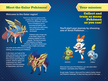 Бумажная книга «Pokemon: Handbook to the Galar Region» - фото №2 - миниатюра