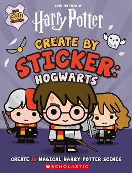 Бумажная книга «Harry Potter. Create by Sticker. Hogwarts», автор Кала Спиннер - фото №1 - миниатюра