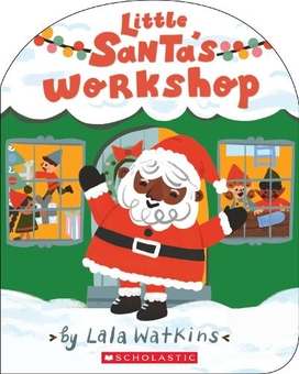 Бумажная книга «Little Santa's Workshop», автор Лала Уоткинс - фото №1 - миниатюра