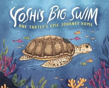 Бумажная книга «Yoshi's Big Swim: One Turtle's Epic Journey Home», автор Мэри Уэгли Копп - фото №1 - миниатюра