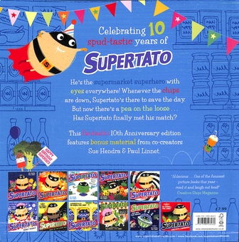 Паперова книга «Supertato: Tenth Anniversary Edition», авторів Пол Ліннет, Сью Хендра - фото №2 - мініатюра