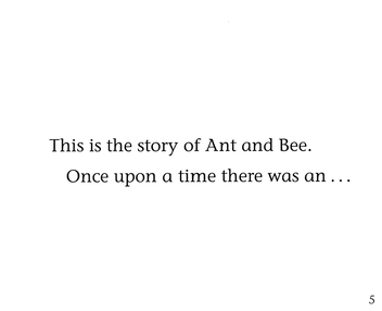 Паперова книга «Ant and Bee and the ABC», автор Анжела Баннер - фото №4 - мініатюра