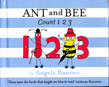Паперова книга «Ant and Bee Count 123», автор Анжела Баннер - фото №1 - мініатюра
