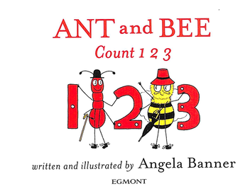 Паперова книга «Ant and Bee Count 123», автор Анжела Баннер - фото №3 - мініатюра