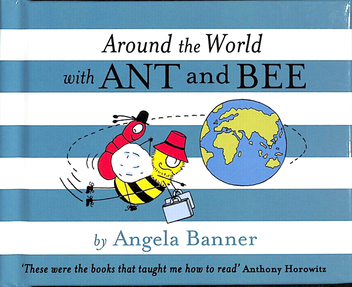 Паперова книга «Around the World With Ant and Bee», автор Анжела Баннер - фото №1 - мініатюра
