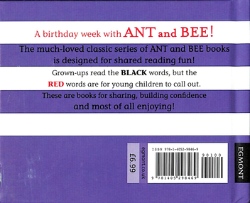 Паперова книга «Happy Birthday with Ant and Bee», автор Анжела Баннер - фото №2 - мініатюра