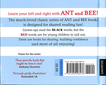 Паперова книга «Left and Right with Ant and Bee», автор Анжела Баннер - фото №2 - мініатюра