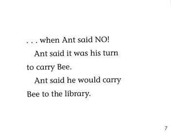 Паперова книга «Left and Right with Ant and Bee», автор Анжела Баннер - фото №5 - мініатюра