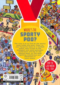 Паперова книга «Where's the Sporty Poo?», автор Алекс Хантер - фото №2 - мініатюра