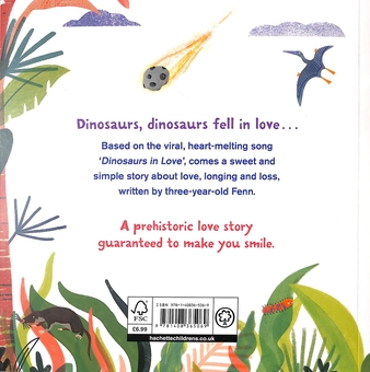 Паперова книга «Dinosaurs in Love», автор Фенн Розенталь - фото №2 - мініатюра