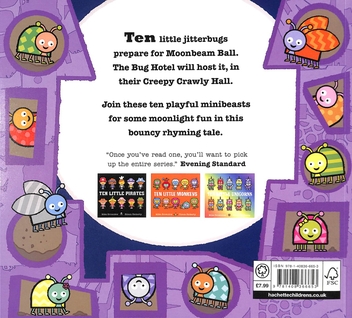Паперова книга «Ten Little Bugs», автор Майк Браунлоу - фото №2 - мініатюра