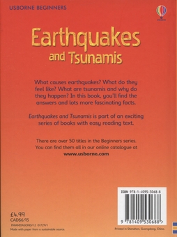 Паперова книга «Earthquakes & Tsunamis», автор Эмілі Боун - фото №2 - мініатюра