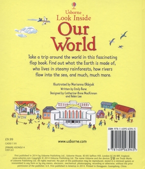 Бумажная книга «Look Inside Our World», автор Эмили Боун - фото №2 - миниатюра