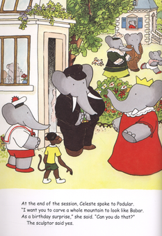 Паперова книга «Babar's Birthday Surprise», автор Лорен де Брюнгофф - фото №3 - мініатюра