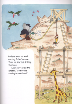 Бумажная книга «Babar's Birthday Surprise», автор Лорен де Брюнхофф - фото №4 - миниатюра