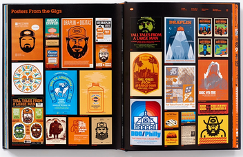 Бумажная книга «Draplin Design Co. Pretty Much Everything», автор Аарон Джеймс Драплин - фото №3 - миниатюра