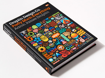 Бумажная книга «Draplin Design Co. Pretty Much Everything», автор Аарон Джеймс Драплин - фото №2 - миниатюра