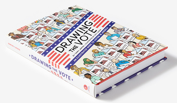 Бумажная книга «Drawing the Vote», автор Томми Дженкинс - фото №2 - миниатюра