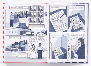 Бумажная книга «Drawing the Vote», автор Томми Дженкинс - фото №4 - миниатюра