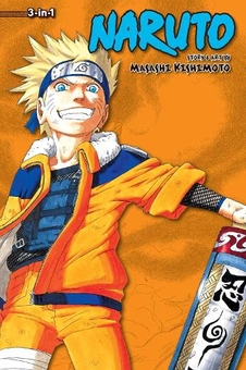 Бумажная книга «Naruto. 3-in-1 Edition. Volume 4», автор Масаси Кисимото - фото №1 - миниатюра