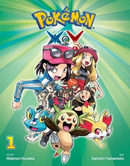 Бумажная книга «Pokemon X•Y.  Volume 1», автор Хидэнори Кусака - фото №1 - миниатюра